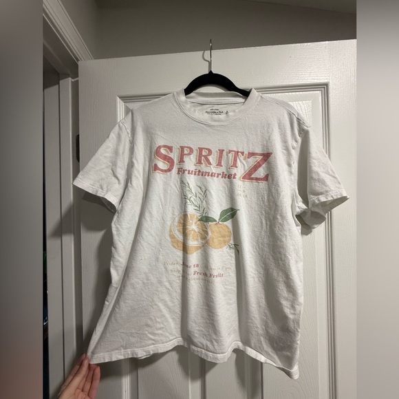 Abercrombie & Fitch Tops - A&F Soft Aperol Spritz TShirt